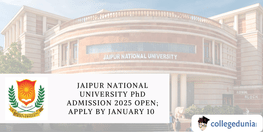 Jaipur National University PhD Admission 2025